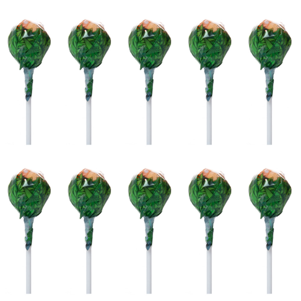 Bubble Gum X Orange Bud Cannabis Lollipops By Dr Green Love 10Pc
