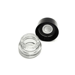 Pop-Vac Jar 4ml Clear Vacuum Sealed Glass Jar ( FULL BOX 63 PCS )