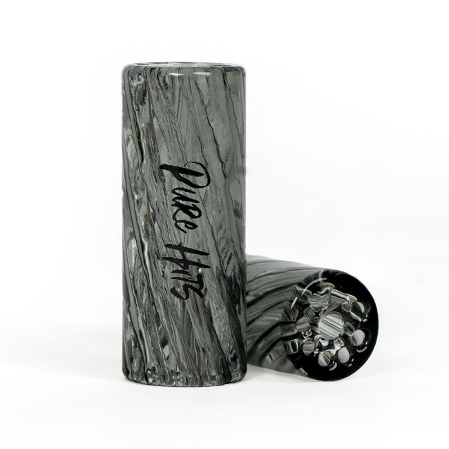 Pure Hits Tip Glass Filter Tip Clear Smoke