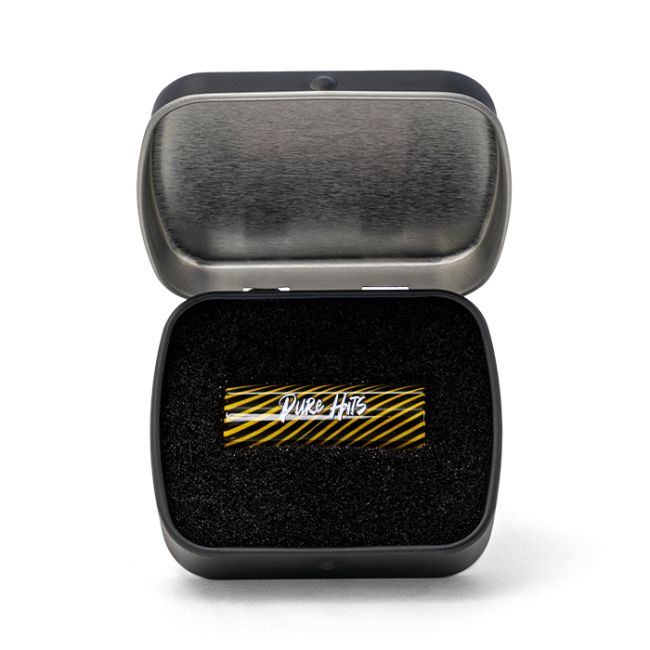 Pure Hits Tip Glass Filter Tip Yellow Black