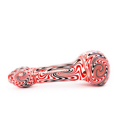 Spoon Pipe by Pure Hits red white and black