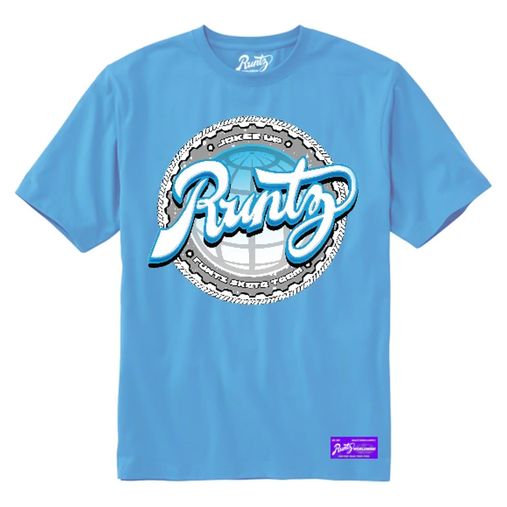 Jokes Up T Shirt By Runtz Baby Blue Small