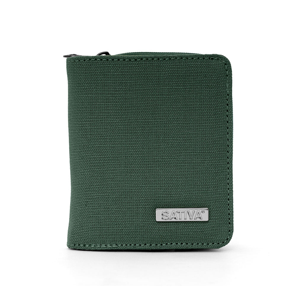 Hemp Wallet By Sativa Bags Dark Green