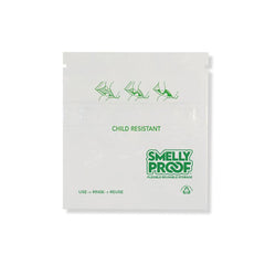 Child Resistant White Storage Bags By Smelly Proof Bags 100Pcs Xx Small
