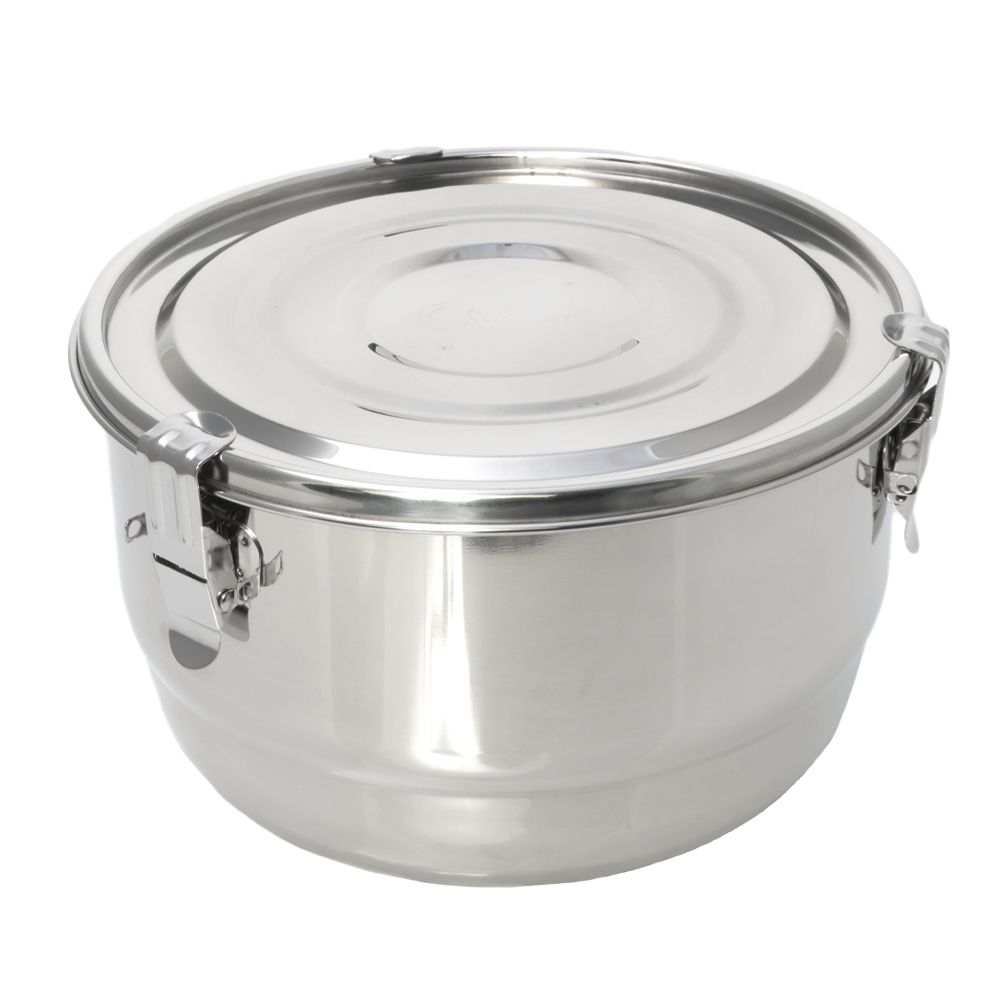 Cvault Stainless Steel Holder With Boveda Humidity Pack 4 Liters