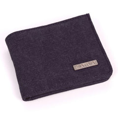 Flat Wallet By Sativa Hemp Bags Plum