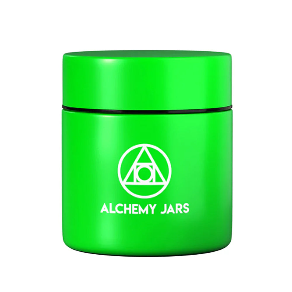 Lime Green Vacuum Insulated 50Ml Concentrate Jar By Alchemy Jars