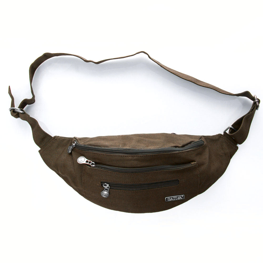The Crossover By Sativa Hemp Bags Dark Brown