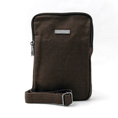 The Mini Crossbody By Sativa Bags Dark Brown