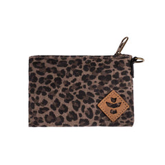 The Mini Broker Canvas Collection Pocket Stash Bag By Revelry Supply Leopard