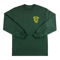 Member Long Sleeve T Shirt By The Smokers Club Green Medium