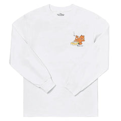 Mondays Off Long Sleeve Tee By Smokers Club White X Large