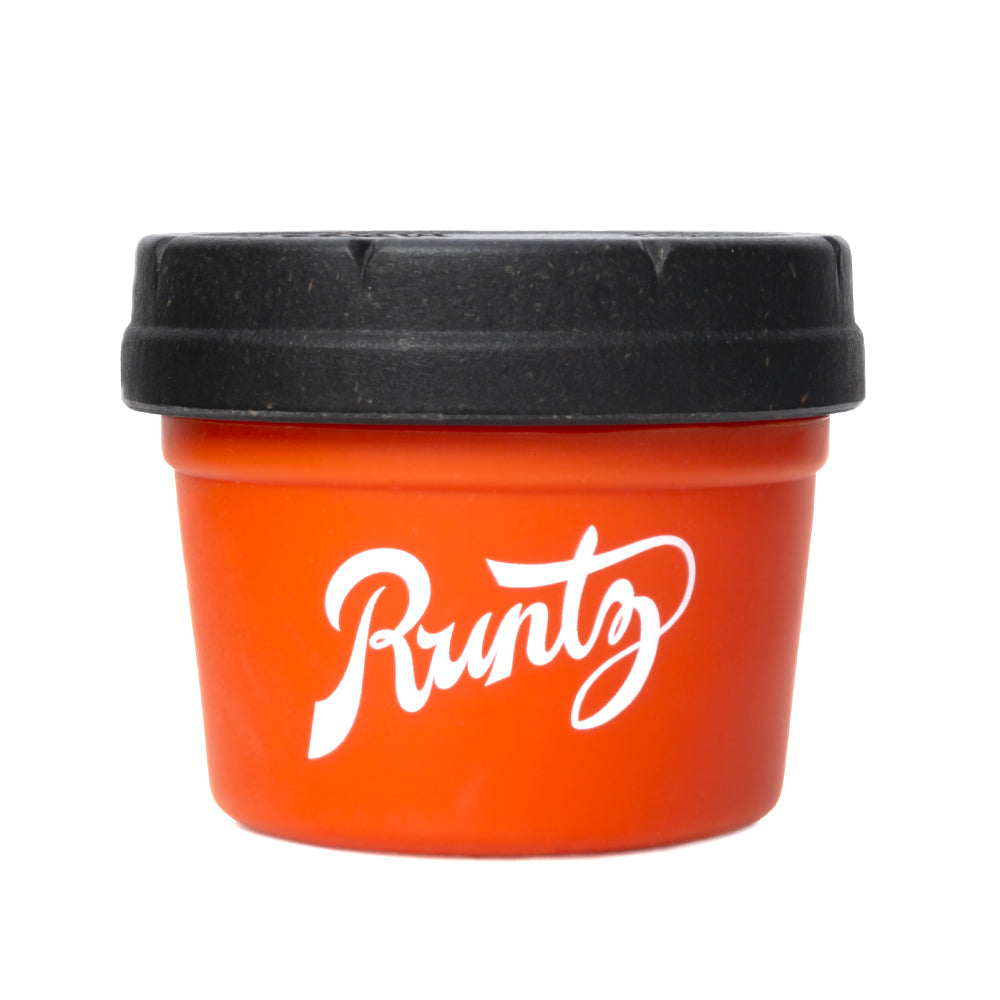Orange White 4Oz Runtz Mason Stash Jar By Re Stash