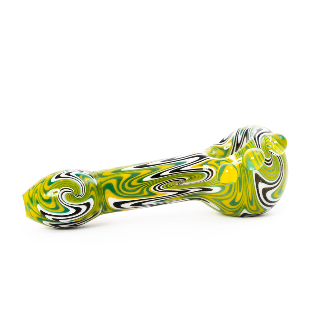 Spoon Pipe By Pure Hits Green White Back