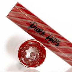 Pure Hits Tip Glass Filter Tip Grey Deep Red 9Mm
