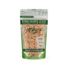 Xtra Slim Filter Tips Bags With Activated Charcoal By Purize X250 250Pcs Cigarette