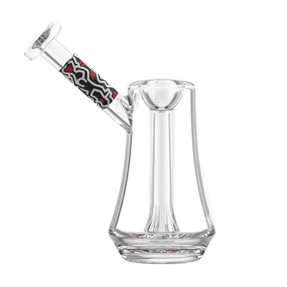 Multi Colour Glass Bubbler By Keith Haring