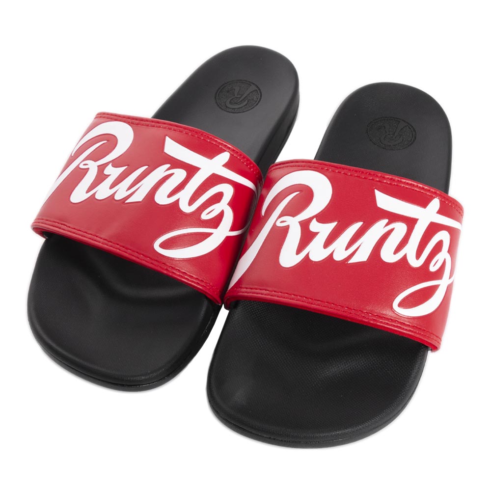 Runtz Script Sliders Red Size 6