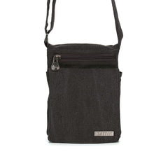 Travel Shoulder Bag By Sativa Hemp Bags Grey
