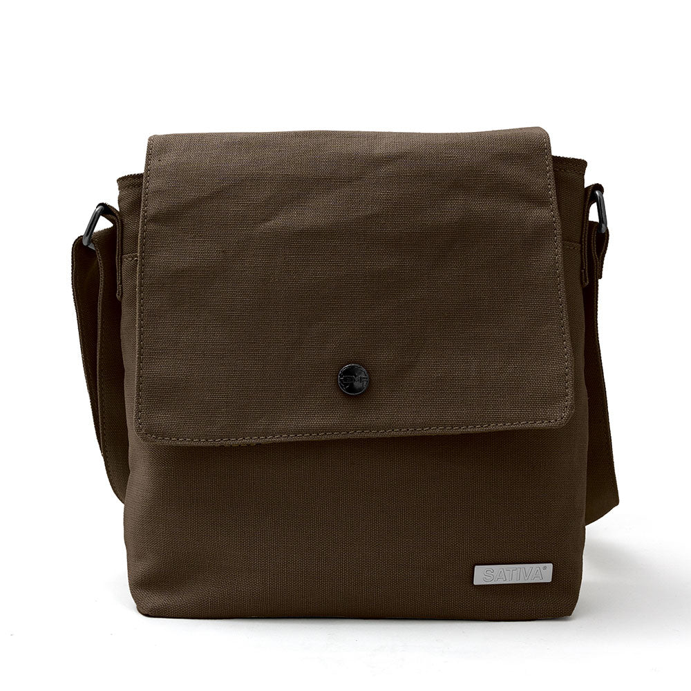 Charming Shoulder Bag By Sativa Hemp Bags Dark Brown