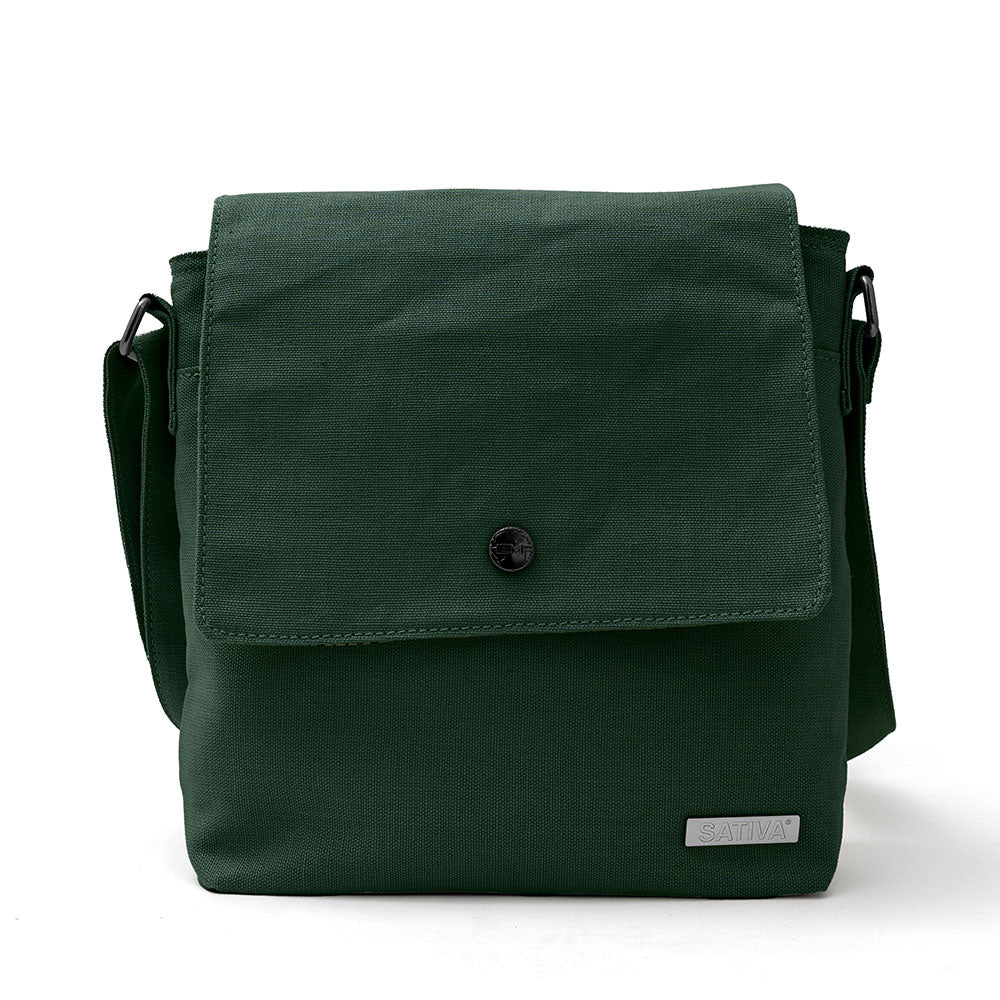 Charming Shoulder Bag By Sativa Hemp Bags Dark Green