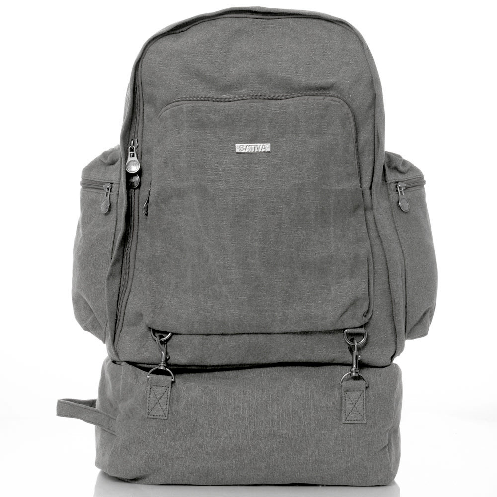 The Adventurer By Sativa Hemp Bags Light Grey