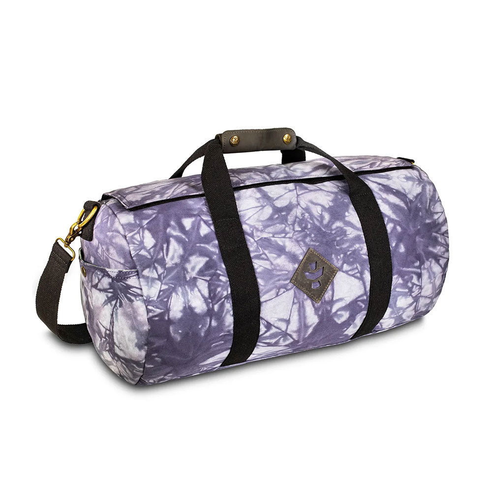 The Overnighter Canvas Collection Tie Dye Small Duffle By Revelry