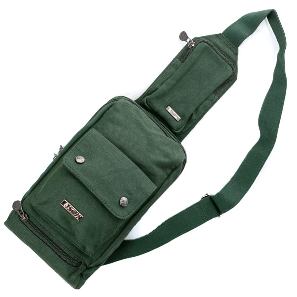 The Sling By Sativa Hemp Bags Green