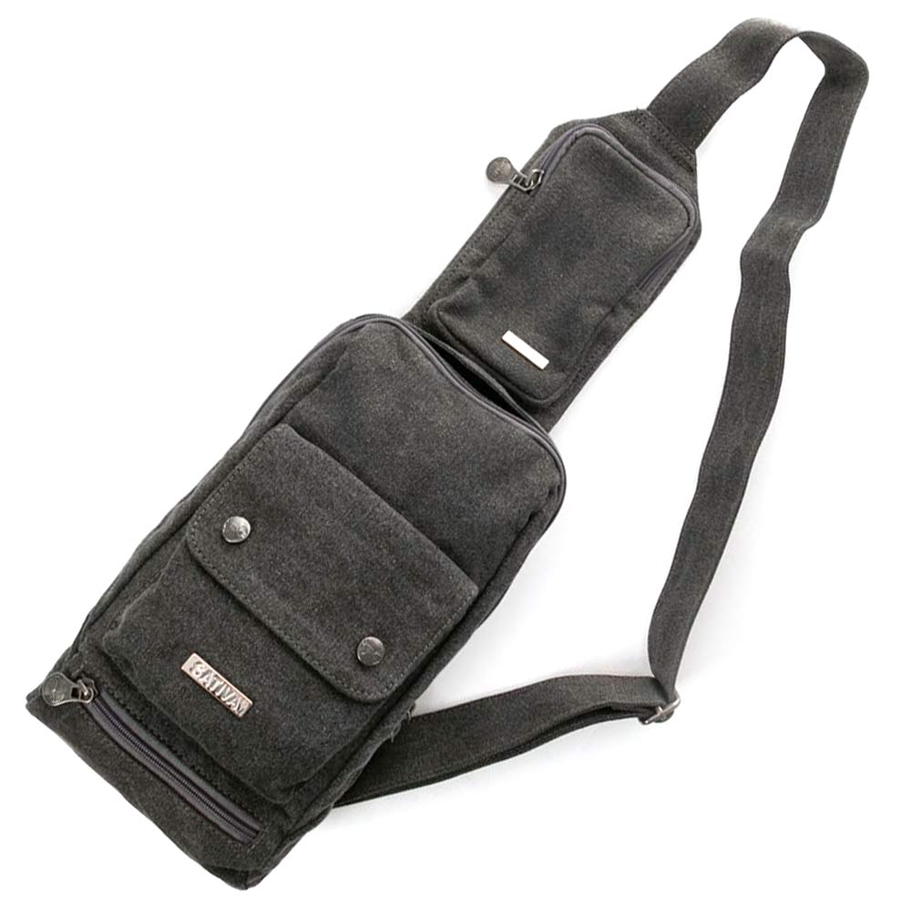 The Sling By Sativa Hemp Bags Grey