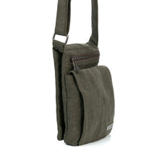 Travel Shoulder Bag By Sativa Hemp Bags Khaki