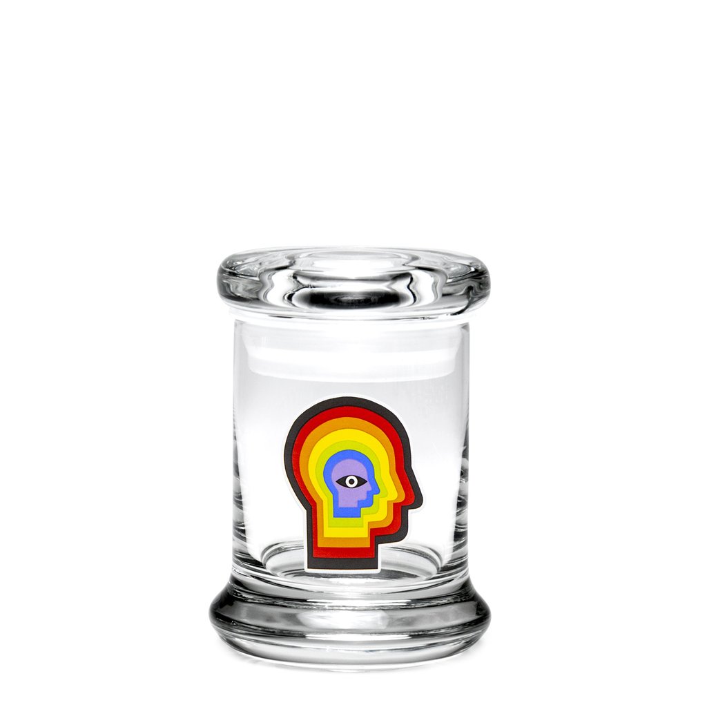 Rainbow Mind Classic Pop Top By 420 Jars X Small