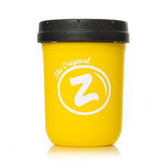 The Original Z8Oz Mason Stash Jar By Re Stash Yellow